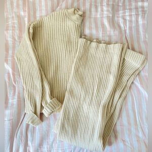 Matching Knit Sweater Set